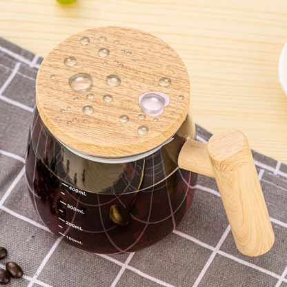 Wooden Stirring Mug